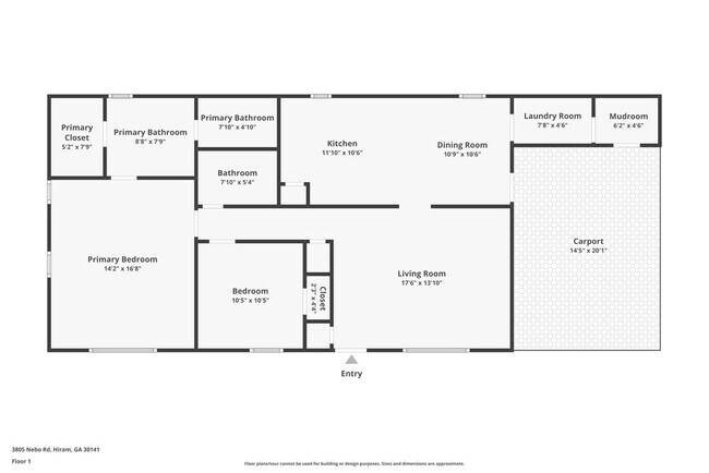 3805 Nebo Rd in Hiram, GA - Foto de edificio - Building Photo