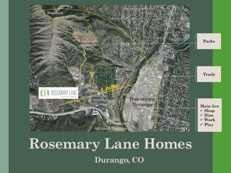 219 Rosemary Ln, Unit B in Durango, CO - Foto de edificio