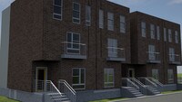 Brownstone Exterior - EPOCH Clemson - Luxury Student Living Apartments in Seneca, South Carolina