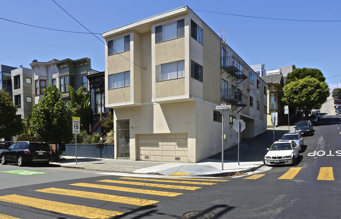 100 Chattanooga St in San Francisco, CA - Building Photo