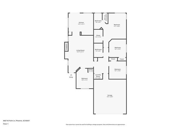 8667 W Palm Ln in Phoenix, AZ - Building Photo - Building Photo