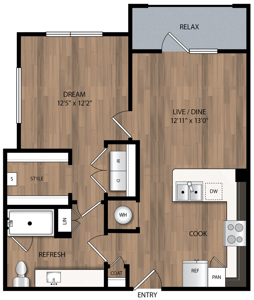 The Lively at Firewheel Apartments in Garland, TX