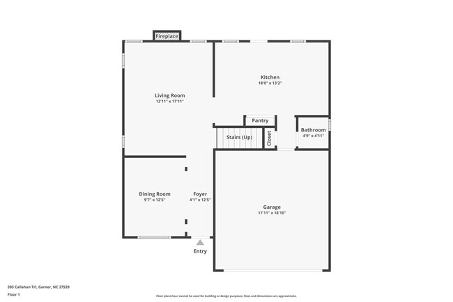 205 Callahan Trail in Garner, NC - Foto de edificio - Building Photo