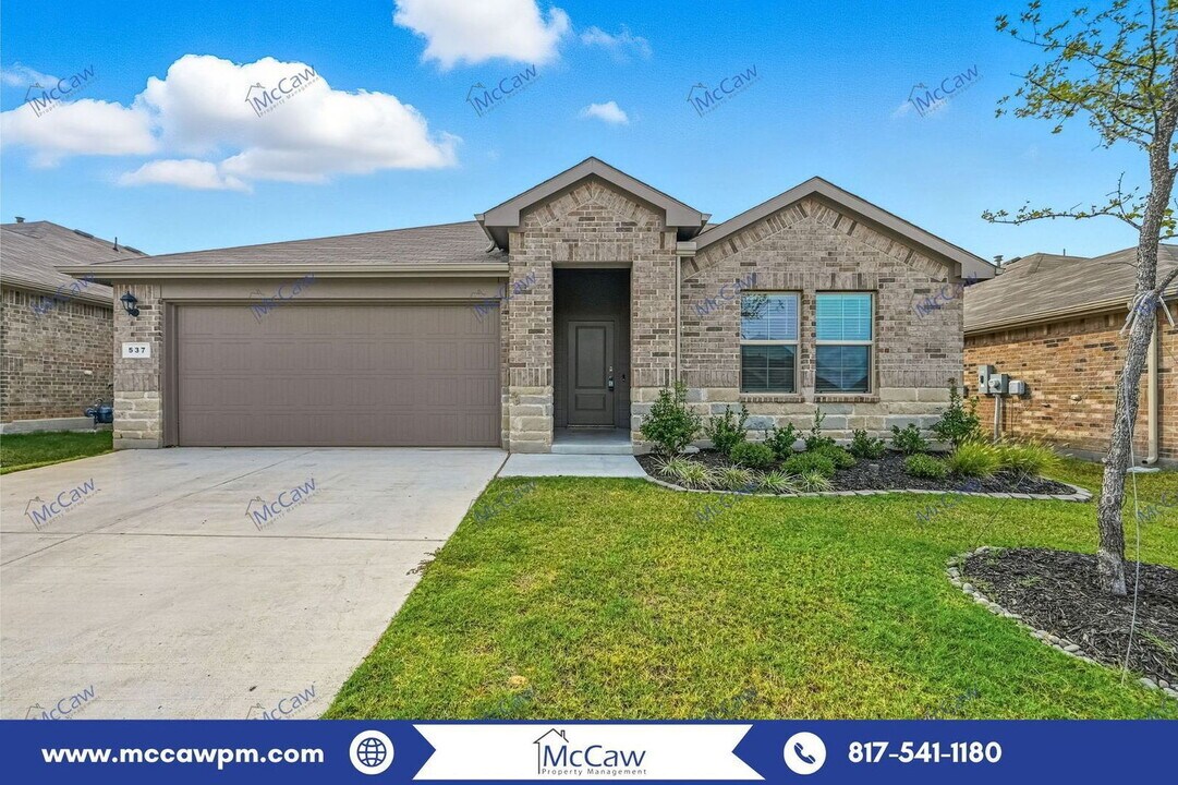 537 Bronze Cir W in Springtown, TX - Building Photo