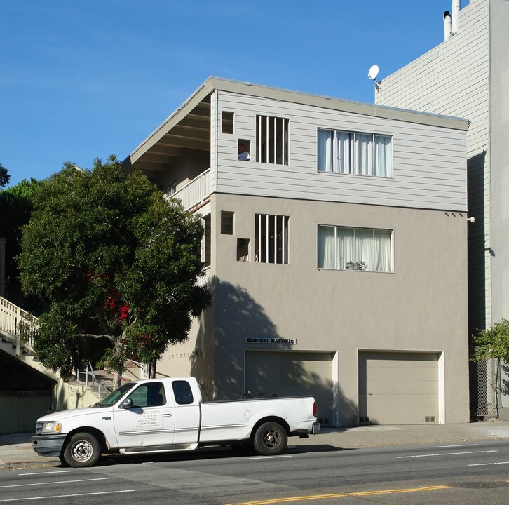 829-851 Masonic Ave in San Francisco, CA - Building Photo