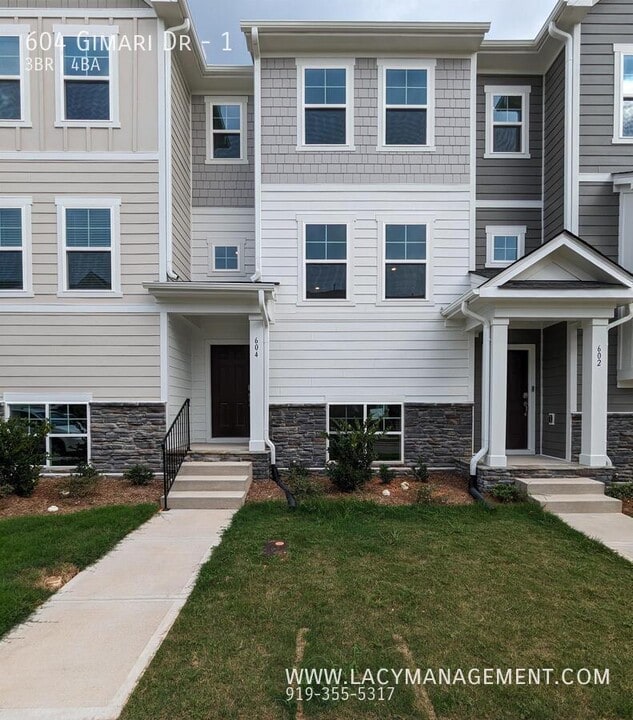 604 Gimari Dr in Wake Forest, NC - Building Photo