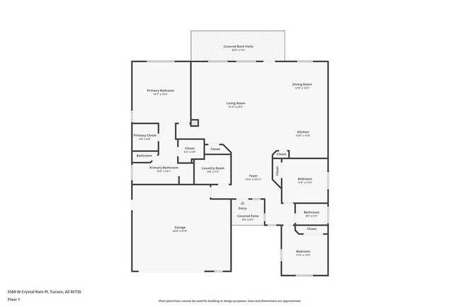 5560 W Crystal Rain Pl in Tucson, AZ - Building Photo - Building Photo