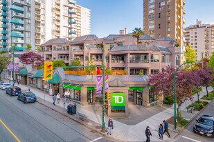 1208 Bidwell St in Vancouver, BC - Building Photo