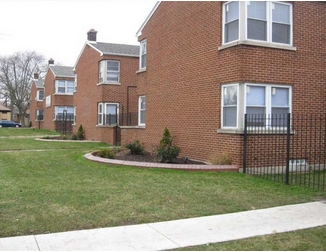 Church Hill Townhomes in Gary, IN - Foto de edificio