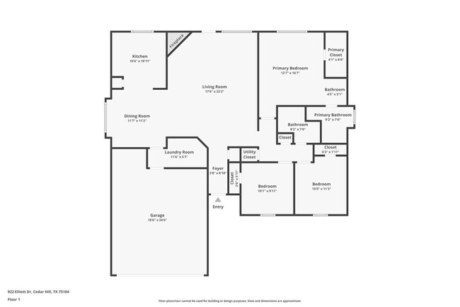 922 Elliott Dr in Cedar Hill, TX - Building Photo - Building Photo