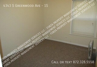4343 S Greenwood Ave-Unit -1S in Chicago, IL - Building Photo - Building Photo