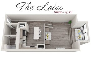 Eden Tower in Reno, NV - Foto de edificio - Floor Plan