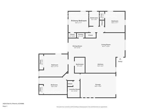 1629 E Oak St in Phoenix, AZ - Building Photo - Building Photo