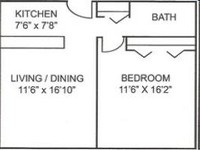 Beaver Plaza in State College, PA - Foto de edificio - Floor Plan