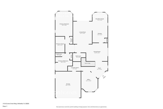 1115 Crane Crest Way in Orlando, FL - Foto de edificio - Building Photo