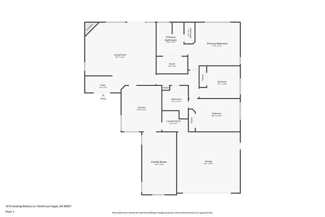 1215 Healing Waters Ln in North Las Vegas, NV - Building Photo - Building Photo