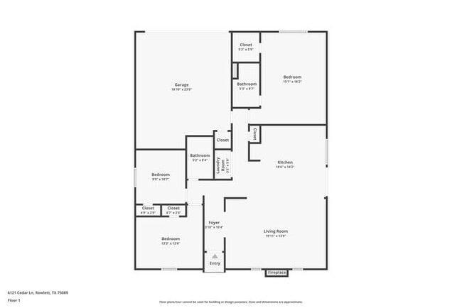 6121 Cedar Ln in Rowlett, TX - Building Photo - Building Photo