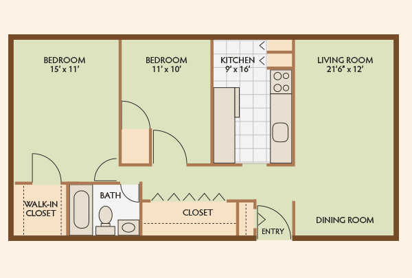 Timber Oaks Apartments in Ingleside, IL | ApartmentHomeLiving.com