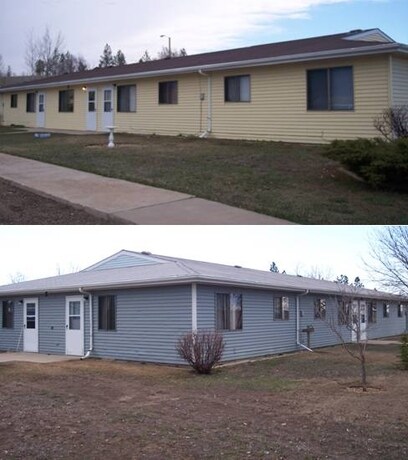 The Village Apartments in Hettinger, ND - Foto de edificio