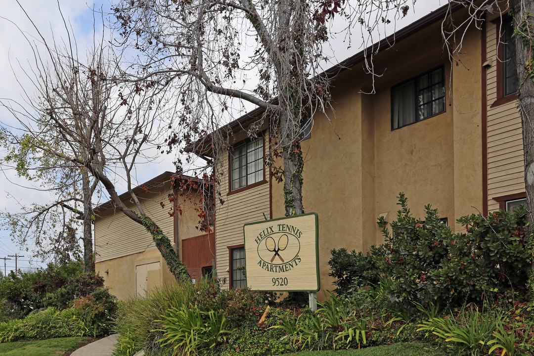 Helix Tennis Apartments in Spring Valley, CA - Building Photo