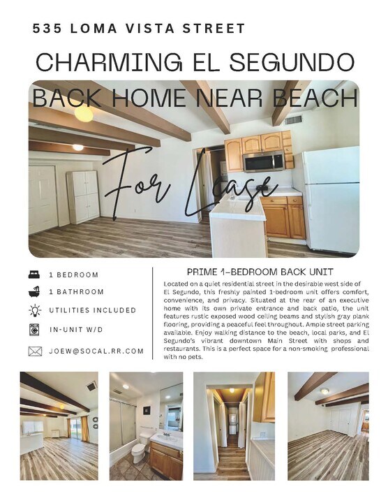 535 Loma Vista St, Unit GST in El Segundo, CA - Building Photo