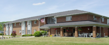 United Methodist Gardens in Falconer, NY - Building Photo