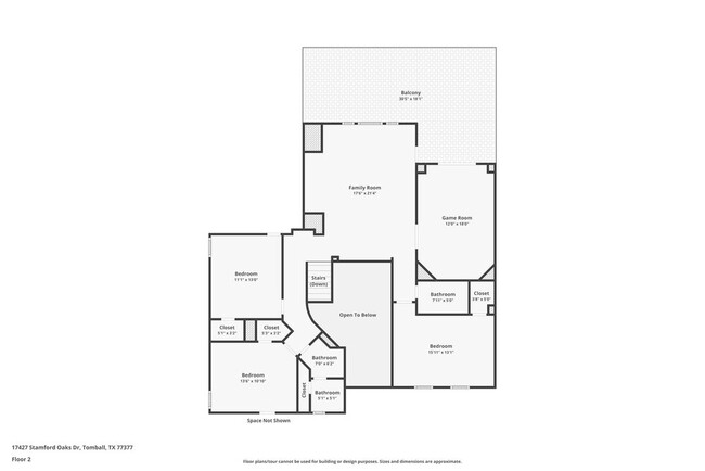 property at 17427 Stamford Oaks Dr