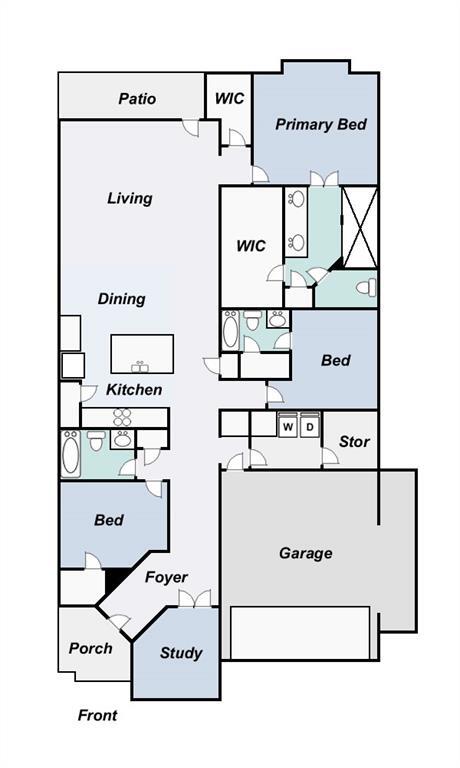 501 Sixpence Ln in Andice, TX - Building Photo - Building Photo