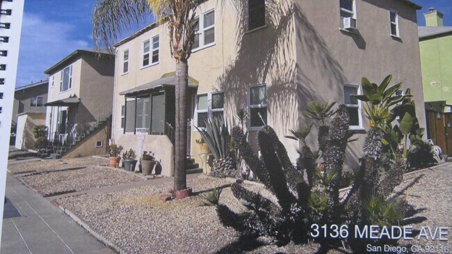 3136 Meade Ave in San Diego, CA - Building Photo - Building Photo