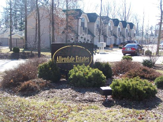 Allendale Estates in Terre Haute, IN - Building Photo