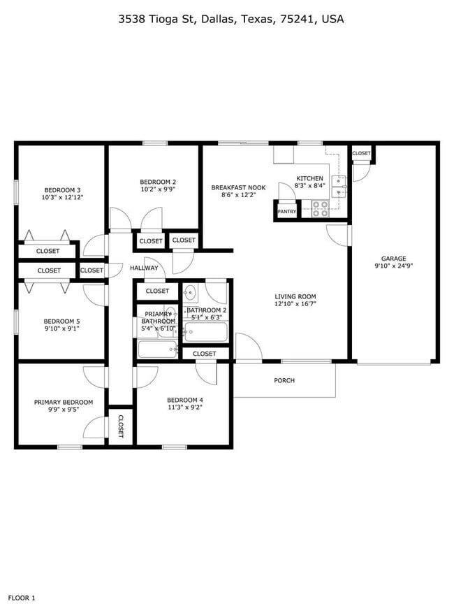 3538 Tioga St in Dallas, TX - Building Photo - Building Photo