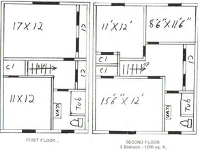 Maple Hollow Townhouses in Duncansville, PA - Building Photo - Floor Plan