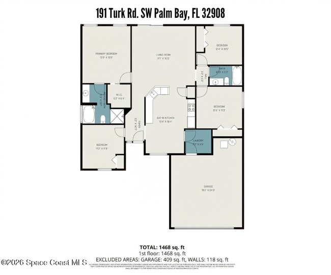191 Turk Rd SW in Palm Bay, FL - Building Photo - Building Photo