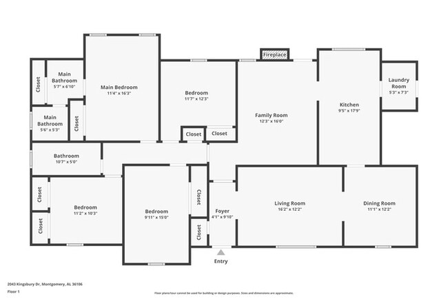 2043 Kingsbury Dr in Montgomery, AL - Building Photo - Building Photo