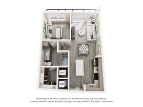 Parc On Jackson in Dallas, TX - Building Photo - Floor Plan