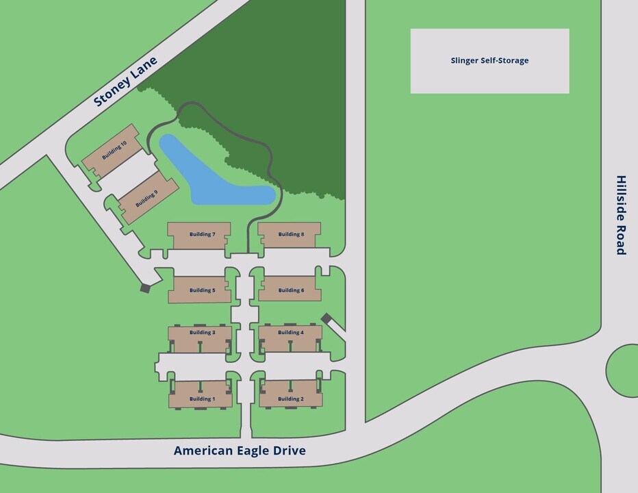 1908 American Eagle Dr in Slinger, WI - Building Photo