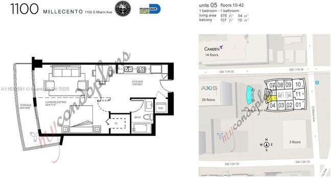 property at 1100S S Miami Ave