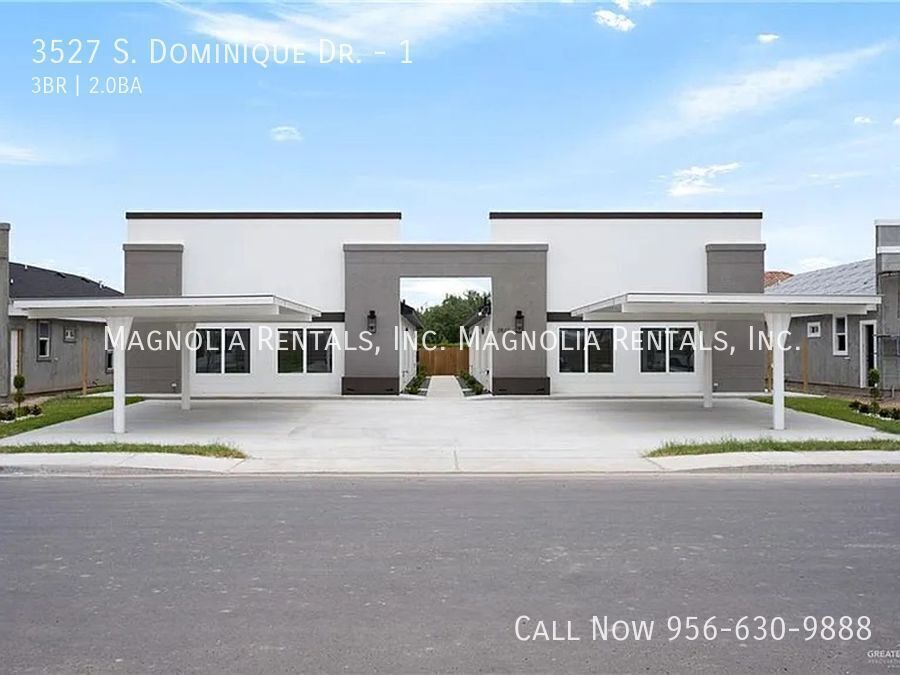 3527 S Dominique Dr, Unit 1 in Pharr, TX - Foto de edificio