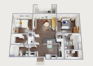 The Meadow in Austin, TX - Foto de edificio - Floor Plan