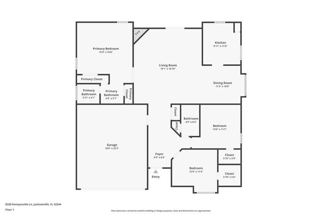 8228 Honeysuckle Ln in Jacksonville, FL - Building Photo - Building Photo