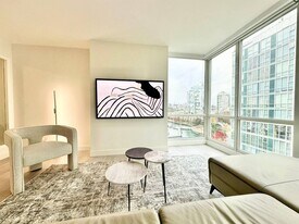 1077 Marinaside Cres in Vancouver, BC - Building Photo