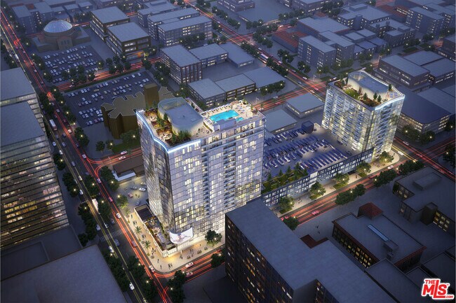 property at 3545 Wilshire Blvd
