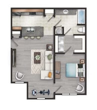 Groves at Waters Edge in Waynesville, NC - Foto de edificio - Floor Plan