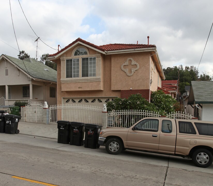 431 Solano Ave in Los Angeles, CA - Foto de edificio