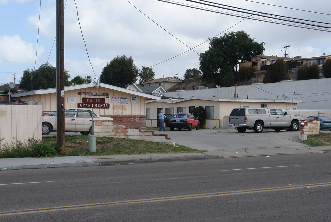 Patio Apartments in National City, CA - Building Photo