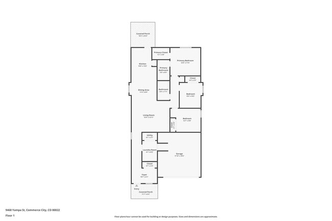 9468 Yampa St in Commerce City, CO - Foto de edificio - Building Photo