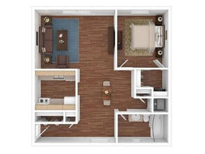 Hickory Knoll in Ocala, FL - Foto de edificio - Floor Plan