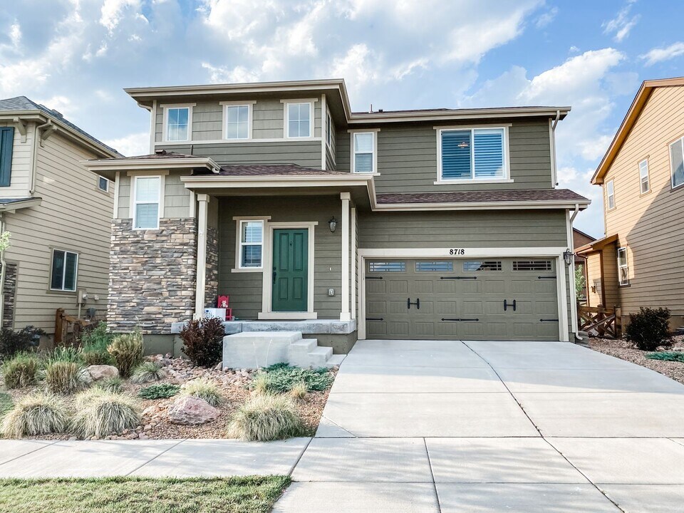 8718 Windy Plains Ct in Colorado Springs, CO - Foto de edificio