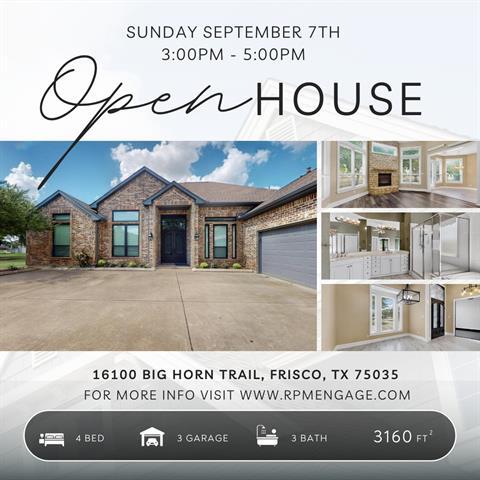 16100 Big Horn Trail in Frisco, TX - Building Photo