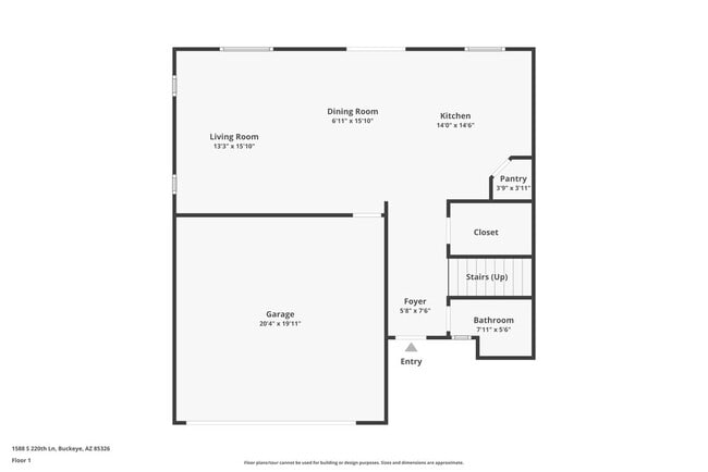1588 S 220th Ln in Buckeye, AZ - Building Photo - Building Photo